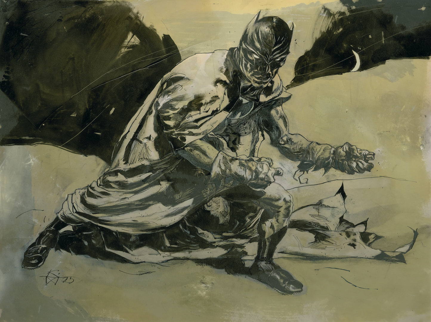BATMAN ORIGINAL ART