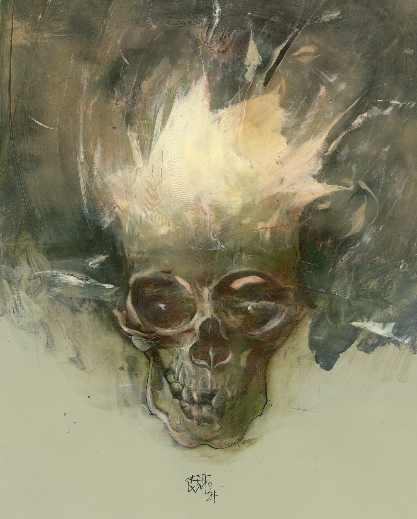 'SKULL KING 18' ORIGINAL ART