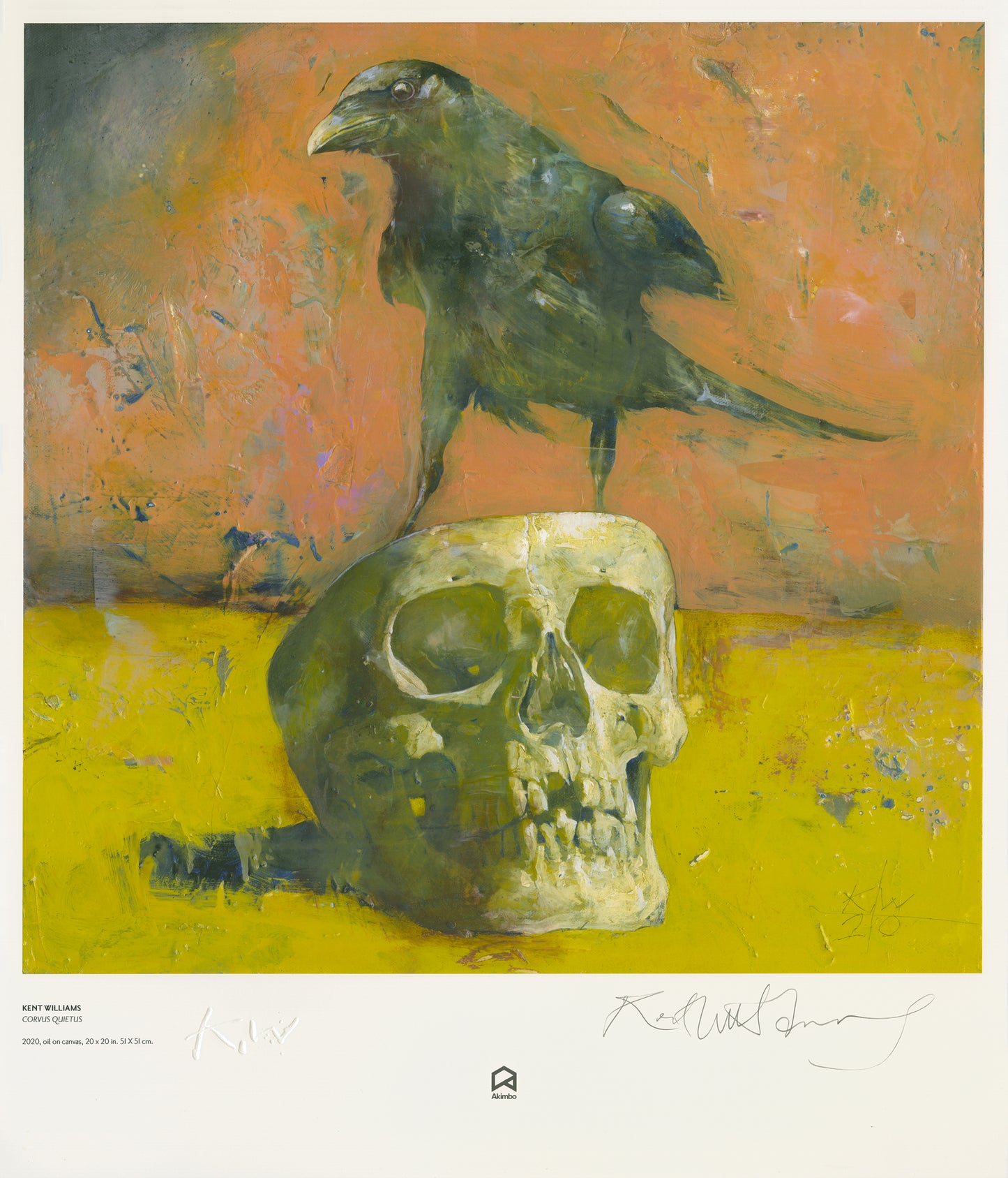 'CORVUS QUIETUS' OPEN EDITION PRINT