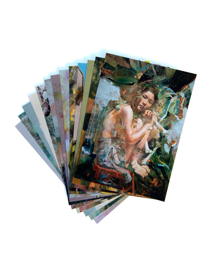 13 POSTCARDS SET